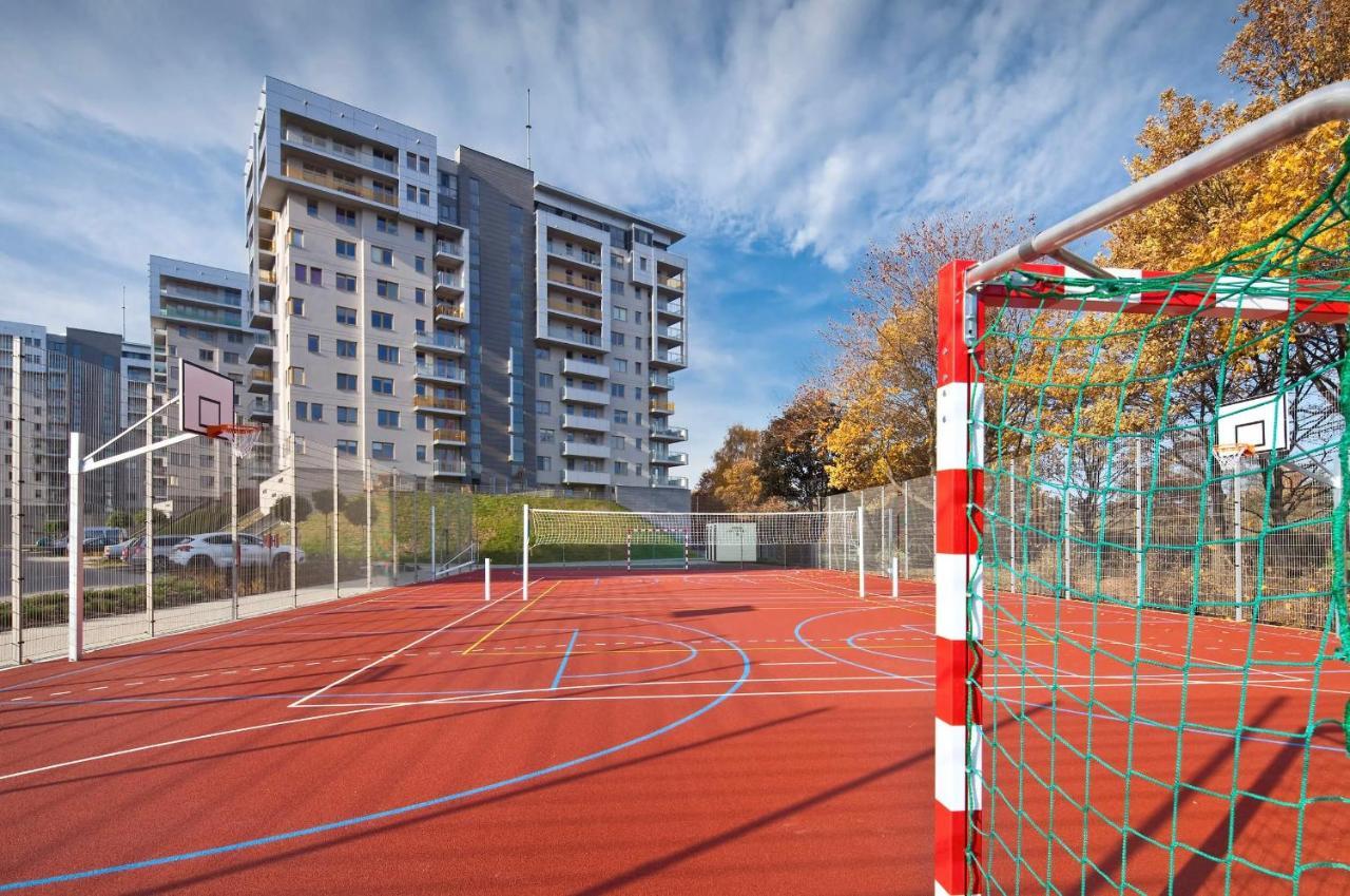 City Park Apartments Gdańsk Exteriör bild