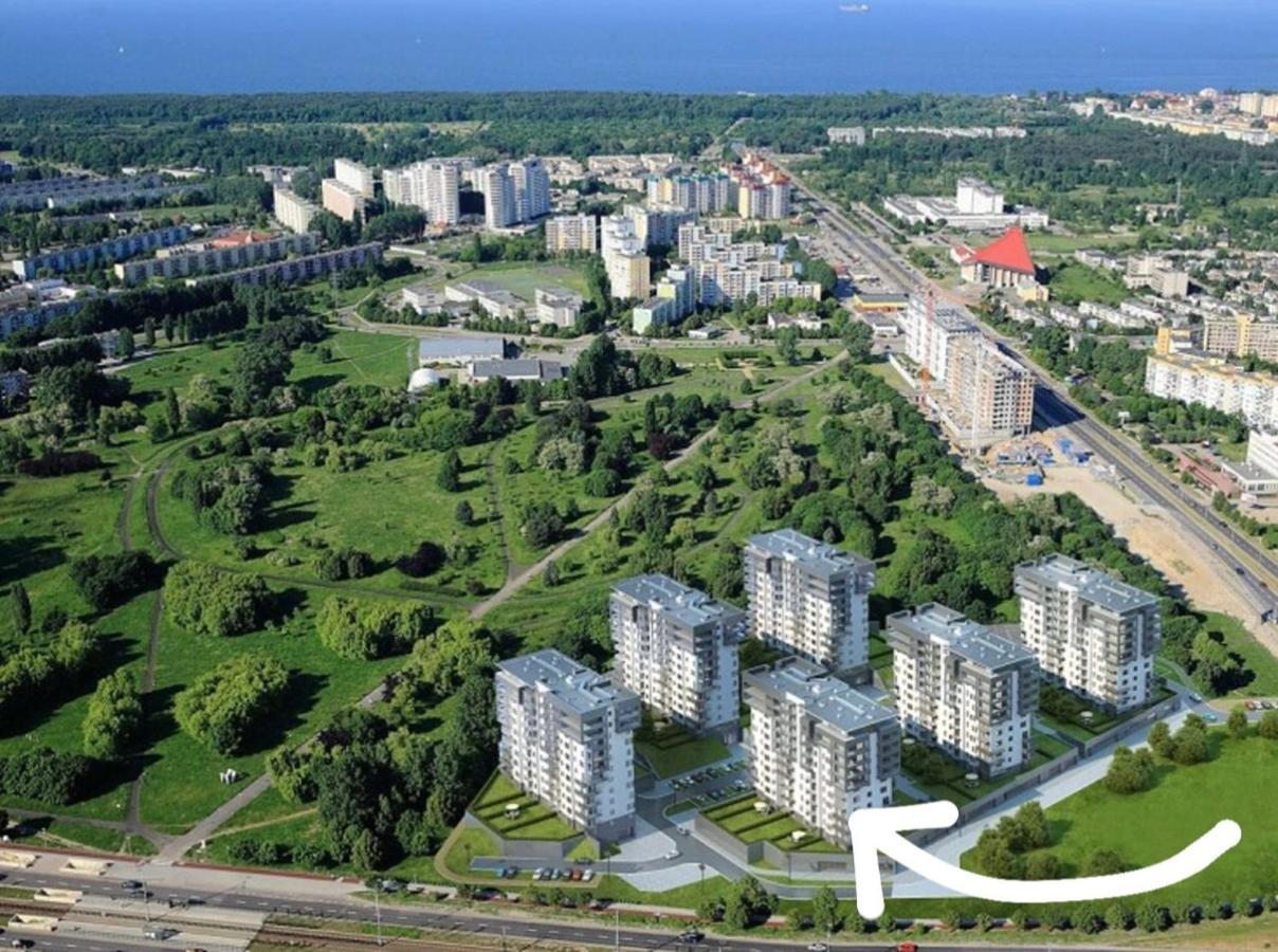 City Park Apartments Gdańsk Exteriör bild